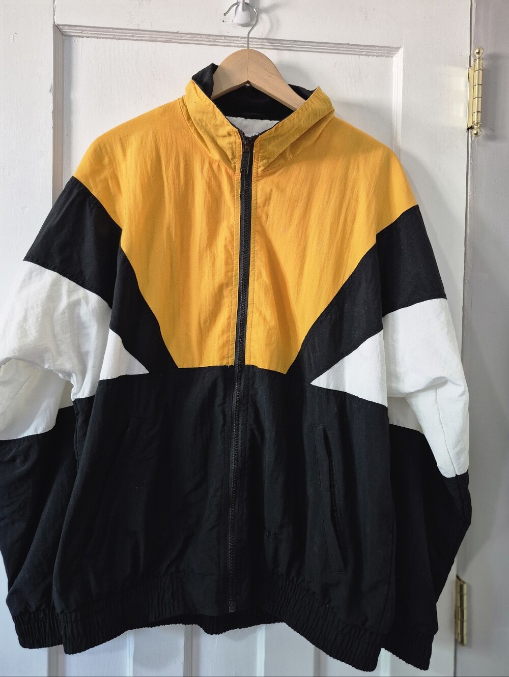 Vintage 90s Kobe Sportswear Colorblock Windbreaker Jacket Sz S